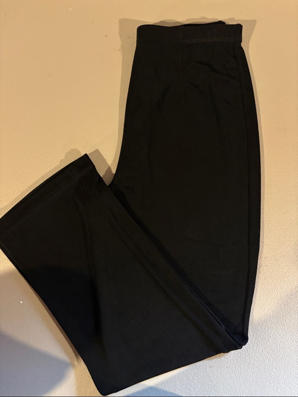 Chico's Black Knit Pull-On Pants